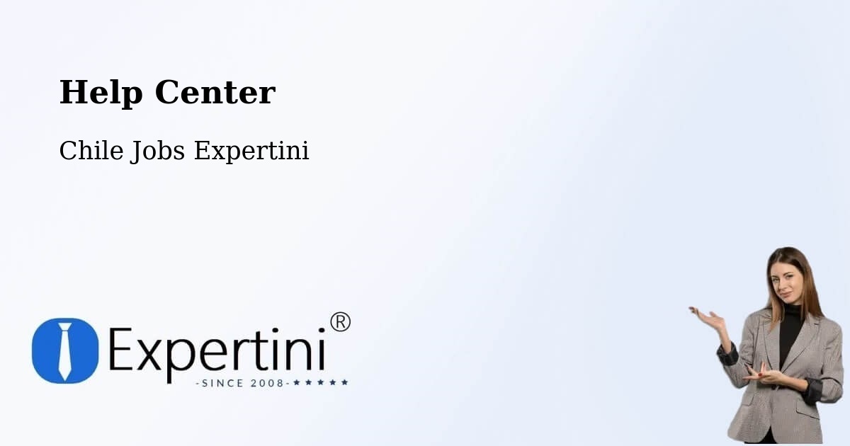 Help Center – Panquehue - Chile Jobs Expertini